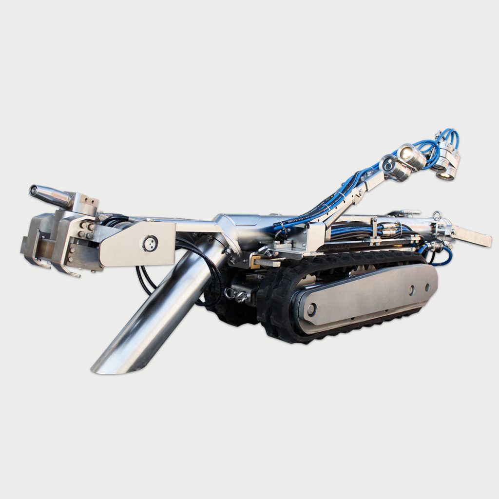 il Robot Lombrico S EX 0 è una soluzione no-man entry per raffinerie.