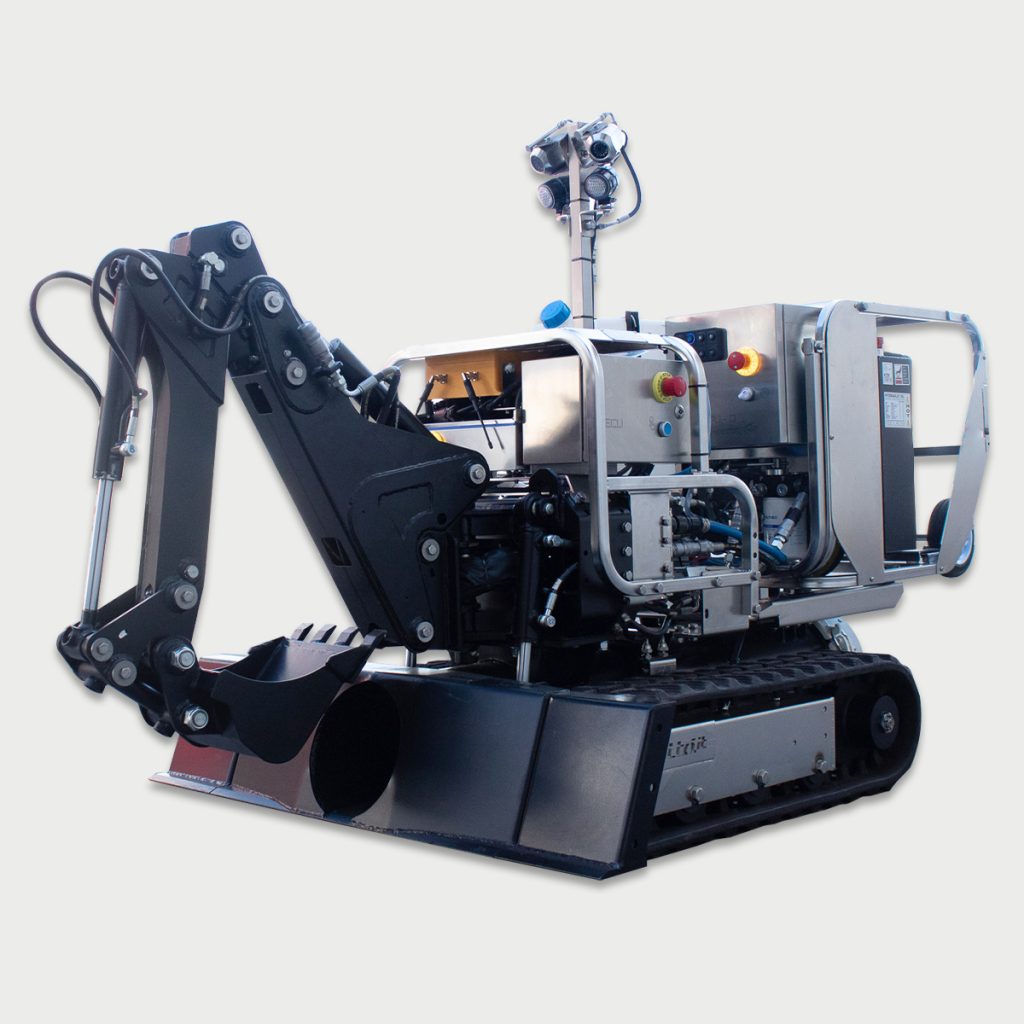 01_Gatto RC mini robot excavator remotely controlled